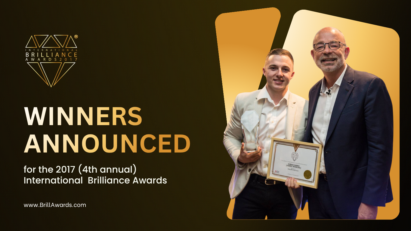 International Brilliance Awards™ 2017 Winners Announced
