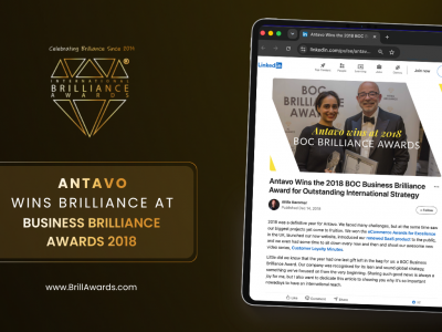 Antavo Wins Brilliance at Business Brilliance Awards