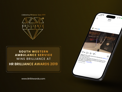 South Western Ambulance Service wins at HR Brilliance Awards 2019