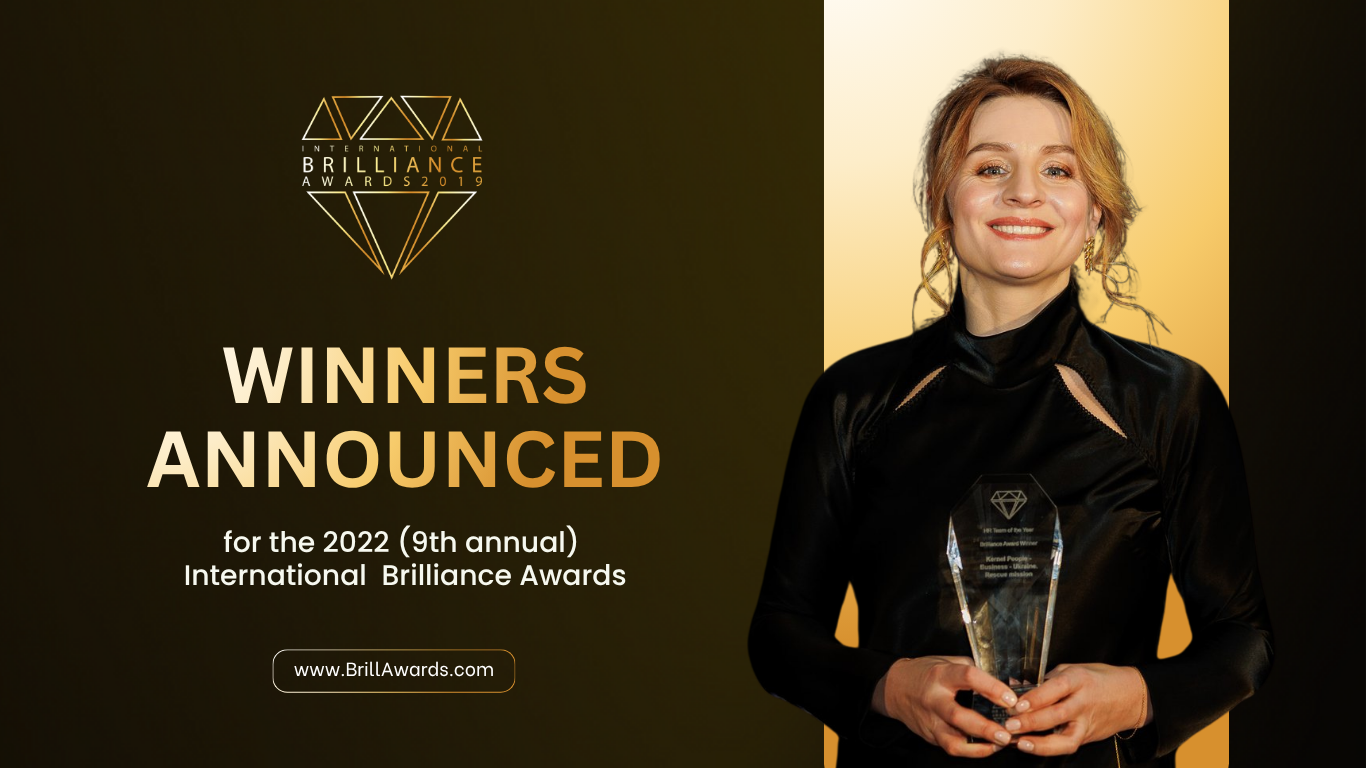 International Brilliance Awards™ 2022 Winners Announced