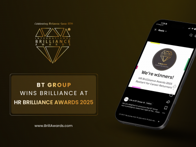 BT Group wins at International Brilliance Awards 2025