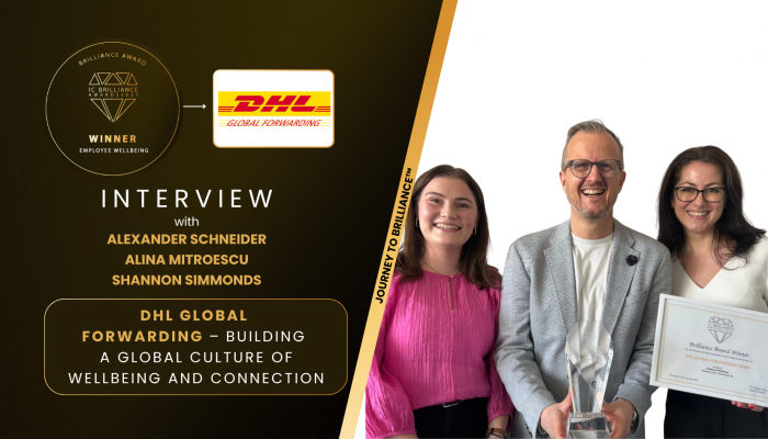BEHIND THE BRILLIANCE DHL GLOBAL FORWARDING – BUILDING A GLOBAL CULTURE OF WELLBEING AND CONNECTION