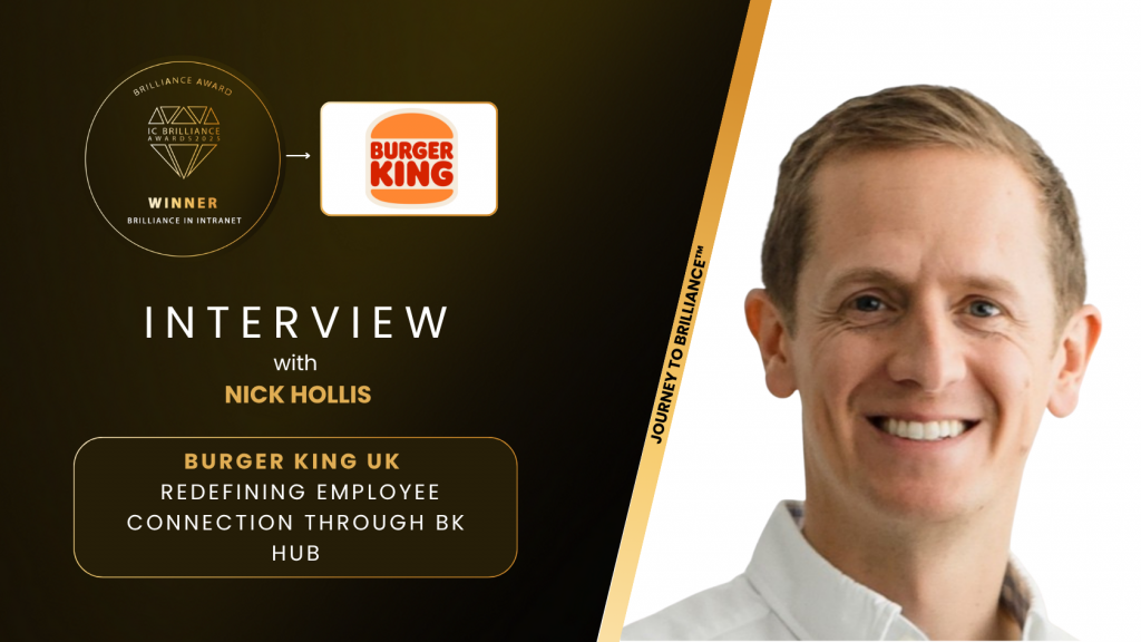 Burger King UK Redefining Employee Connection Through BK Hub