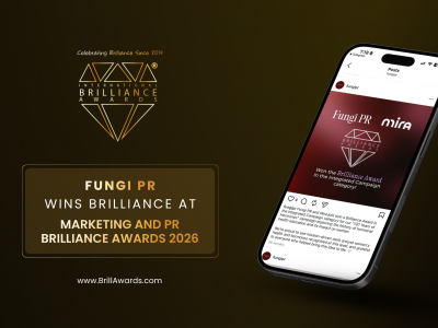 Fungi PR and Mira Win at Marketing and PR Brilliance Awards 2026