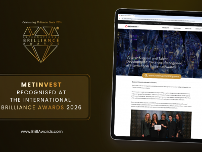 Metinvest Recognised at the International Brilliance Awards™ 2026