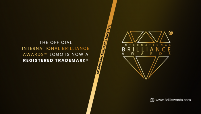 The official International Brilliance Awards™ logo is now a registered trademark®