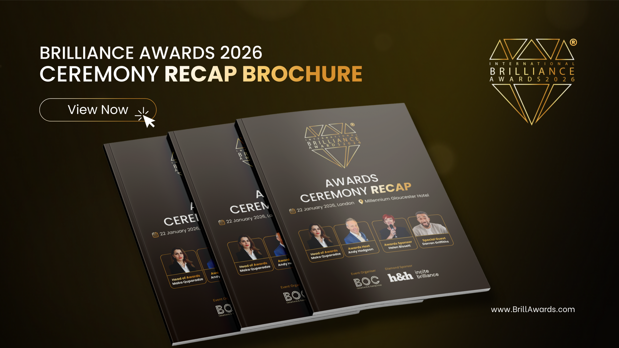 2026 Brilliance Awards Ceremony Recap Brochure