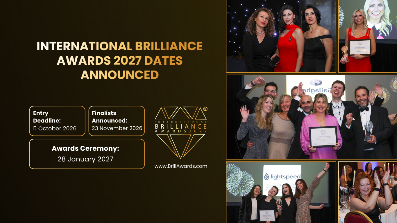INTERNATIONAL BRILLIANCE AWARDS 2027 DATES ANNOUNCED