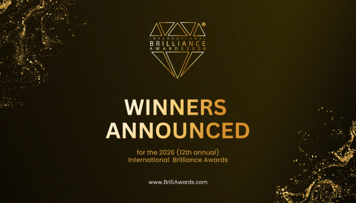 International Brilliance Awards™ 2026 Winners Announced