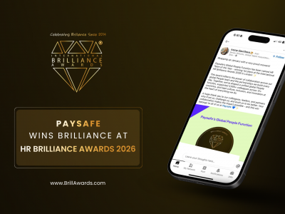 Paysafe Wins HR Brilliance Awards 2026