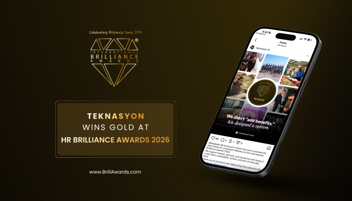 Teknasyon wins Gold Award for Corporate Wellness at the International Brilliance Awards 2026