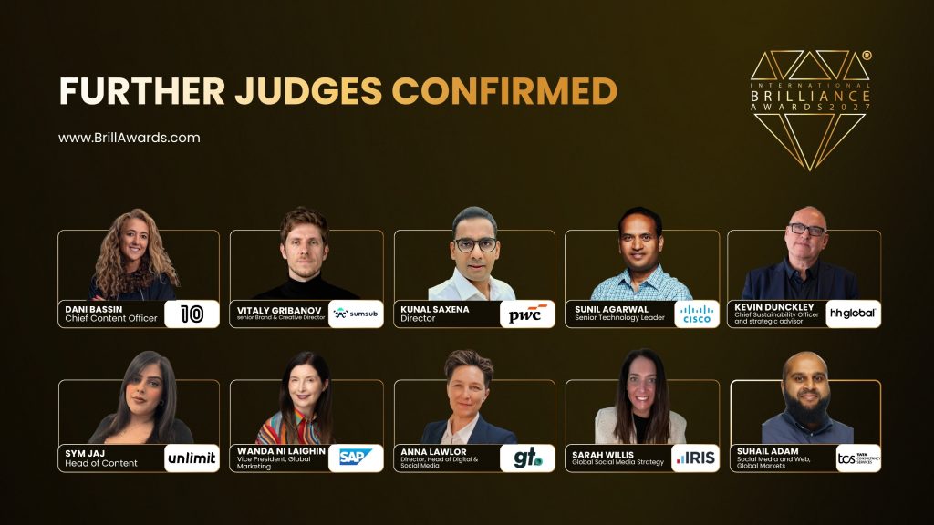 International Brilliance Awards Judges 2027