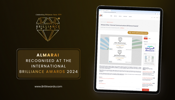 Almarai Recognised at the International Brilliance Awards™ 2024