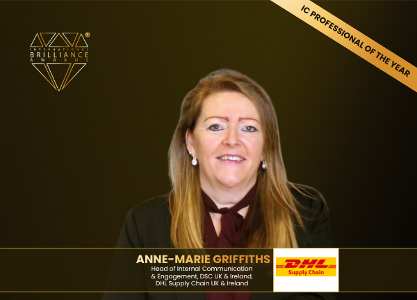 Anne-Marie Griffiths, Head of Internal Communication & Engagement, DSC UK & Ireland, DHL Supply Chain UK & Ireland