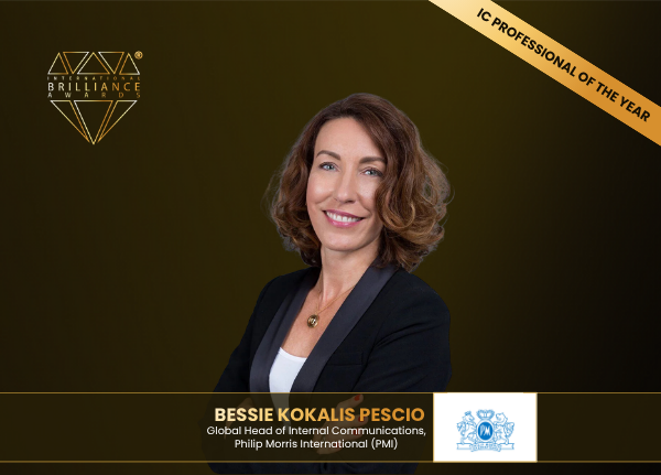 Bessie Kokalis Pescio, Global Head of Internal Communications, Philip Morris International (PMI)