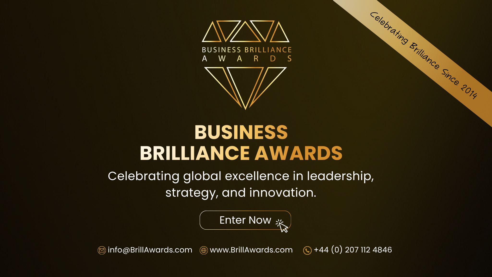 Business Brilliance Awards - Banner