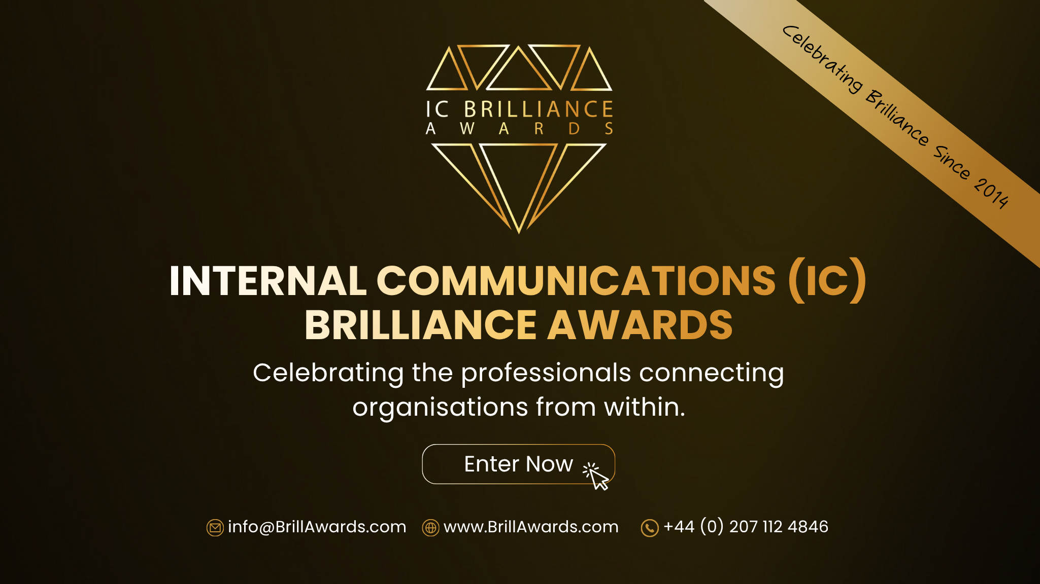 Internal Communications (IC) Brilliance Awards - Banner