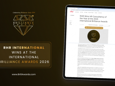 RHR wins at the International Brilliance Awards™ 2026