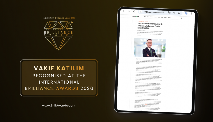 Vakıf Katılım Recognised at the International Brilliance Awards™ 2026