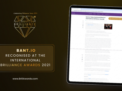 bant.io Secures Triple Recognition at the International Brilliance Awards™ 2021