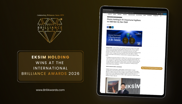 Brilliance in Press: Eksim Holding Triumphs with Three International Awards for Excellence