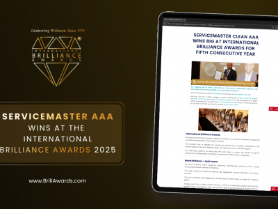Brilliance in Press: ServiceMaster Clean AAA Triumphs at the 2025 International Brilliance Awards™
