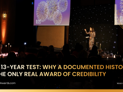 The 13-Year Test: Why a Documented History is the Only Real Award of Credibility