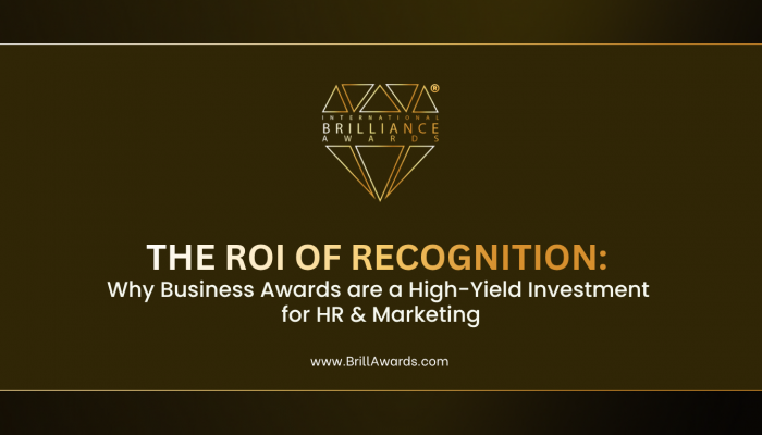 The ROI of Recognition Why Business Awards are a High-Yield Investment for HR & Marketing