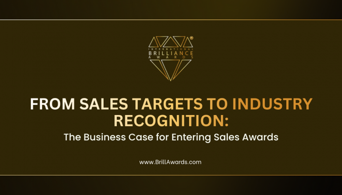 From Sales Targets to Industry Recognition- The Business Case for Entering Sales Awards